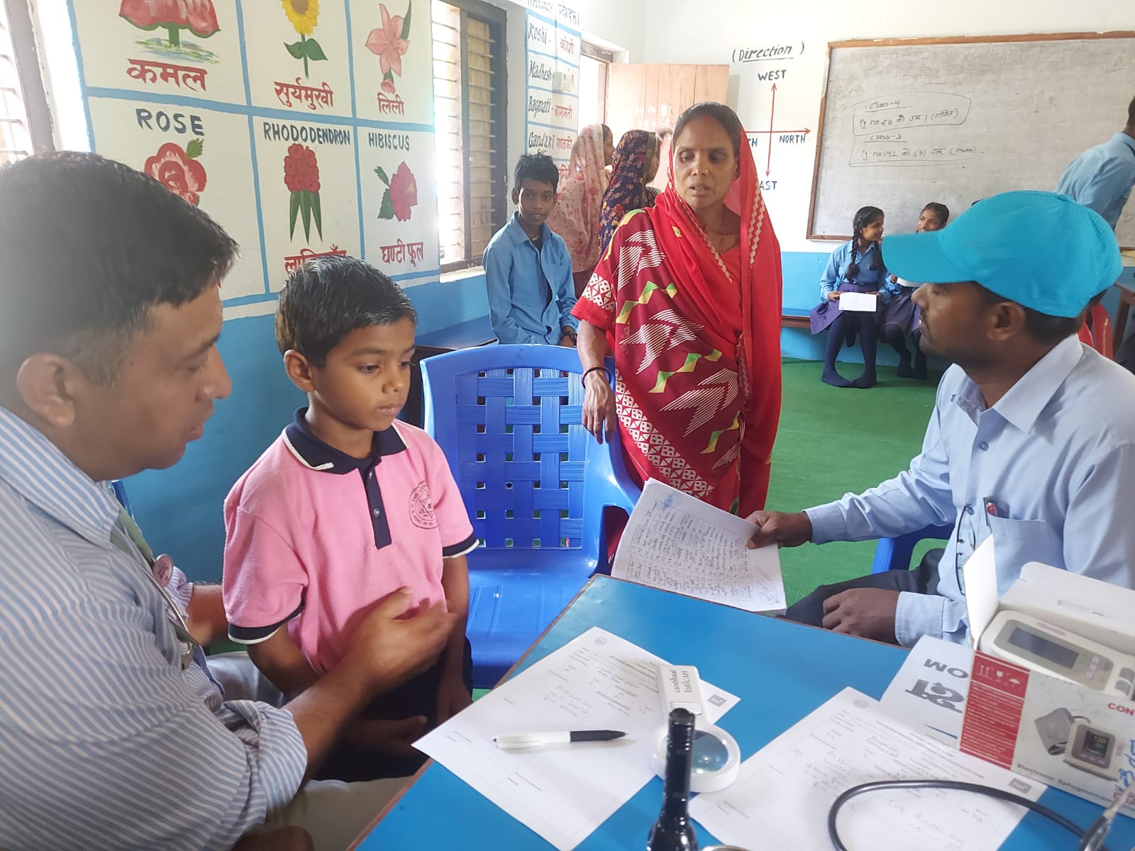 School Screening Health Camp